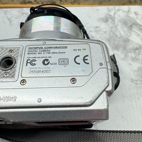 Olympus CAMEDIA C-740 Ultra Zoom 3.2MP Digital Camera + 256mb Card TESTED - Picture 12 of 14